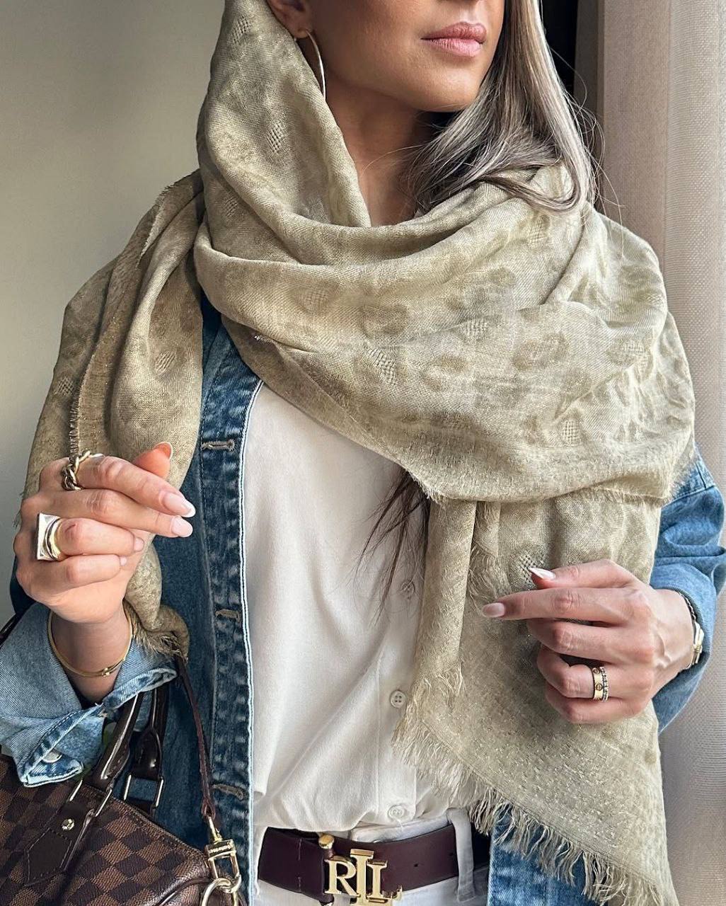 شال پلنگی کنفی