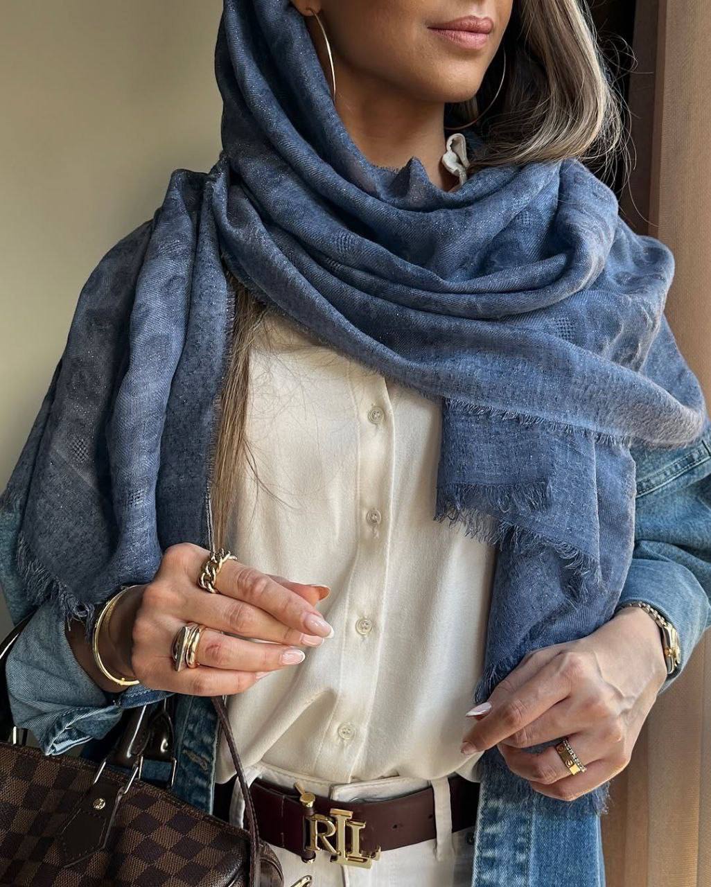 شال پلنگی کنفی