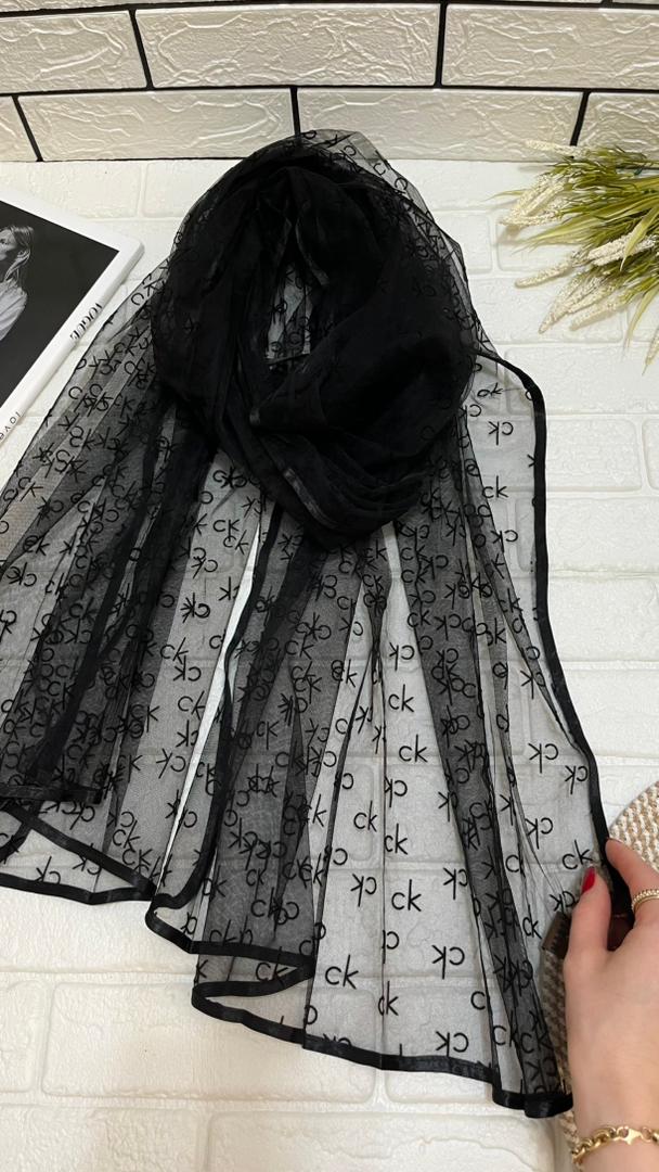 شال توری مشکی