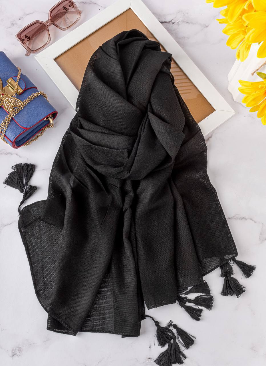 شال مشکی گلکسی