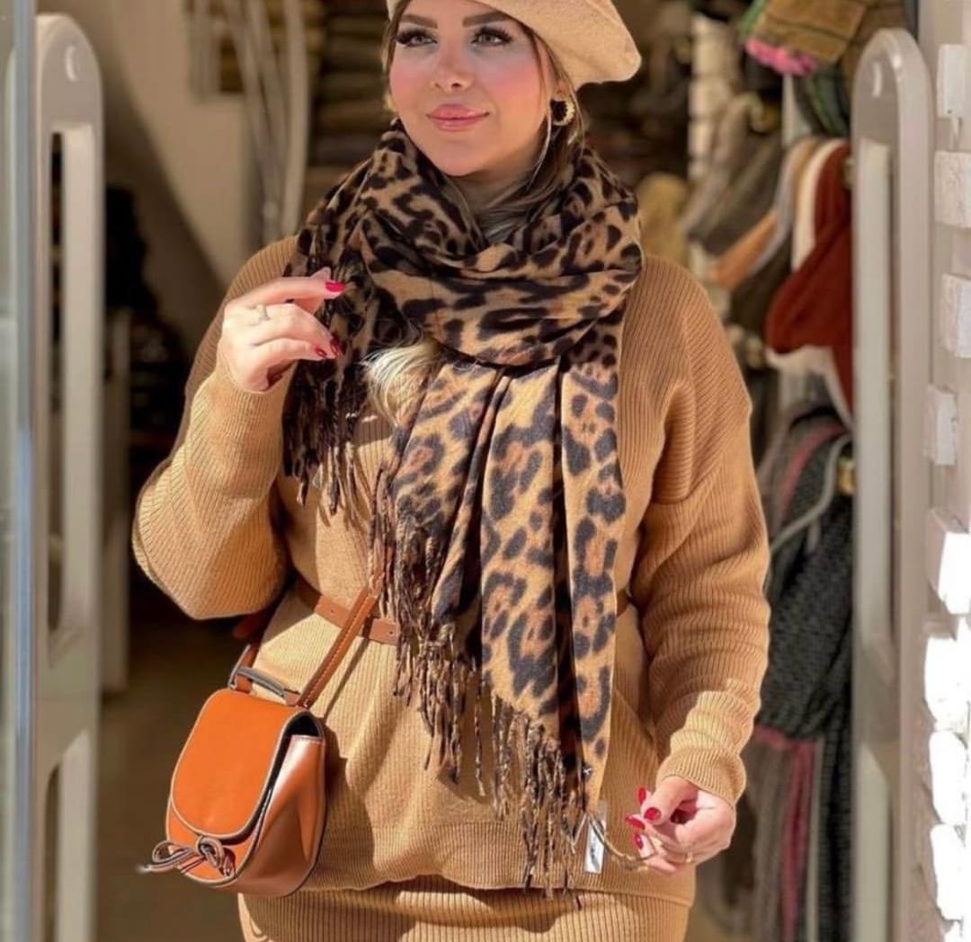 شال موهر پلنگی