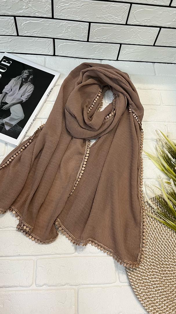 شال پلیسه دور عدسی