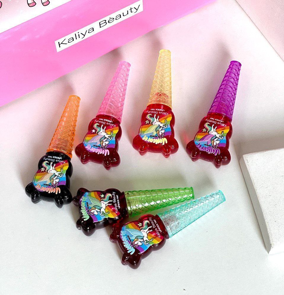 تینت لب طرح آبنباتی