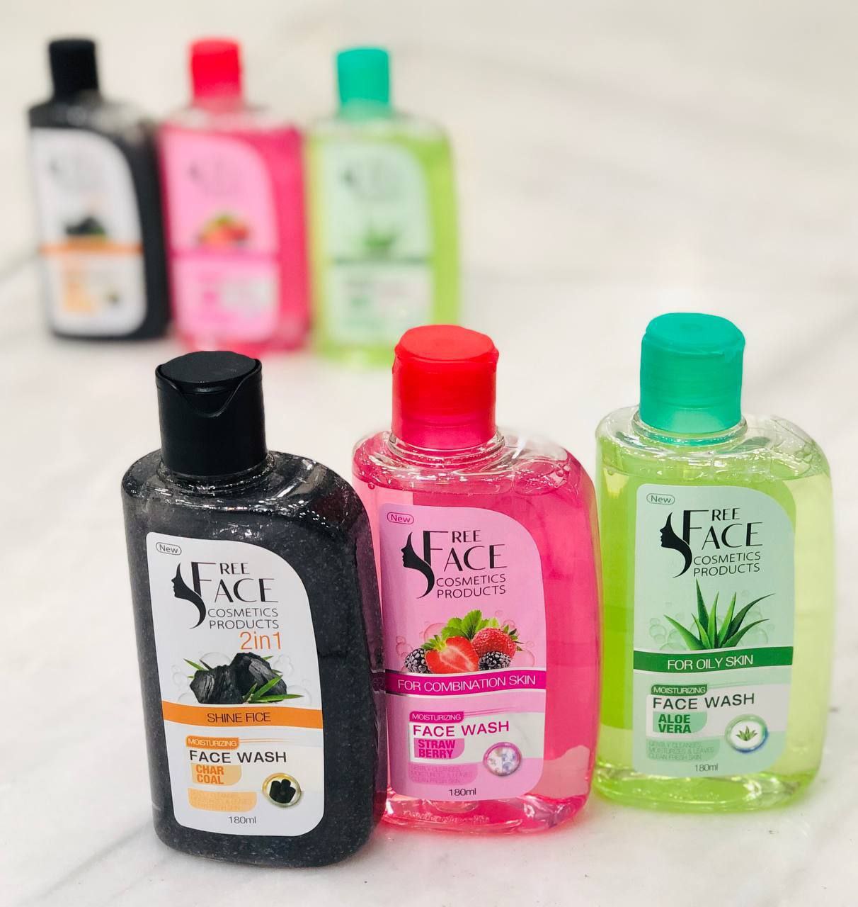 ژل شستشو فیس واش فری فیس