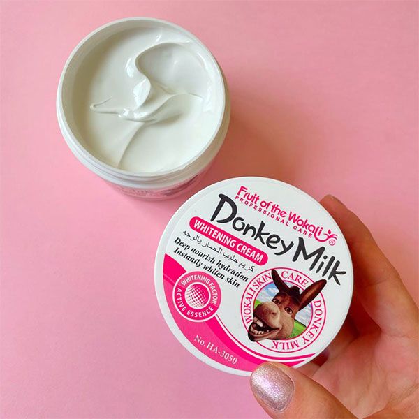 کرم سفیدکننده شیر الاغ