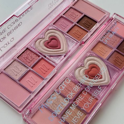 پالت سایه پینترستی قلبی