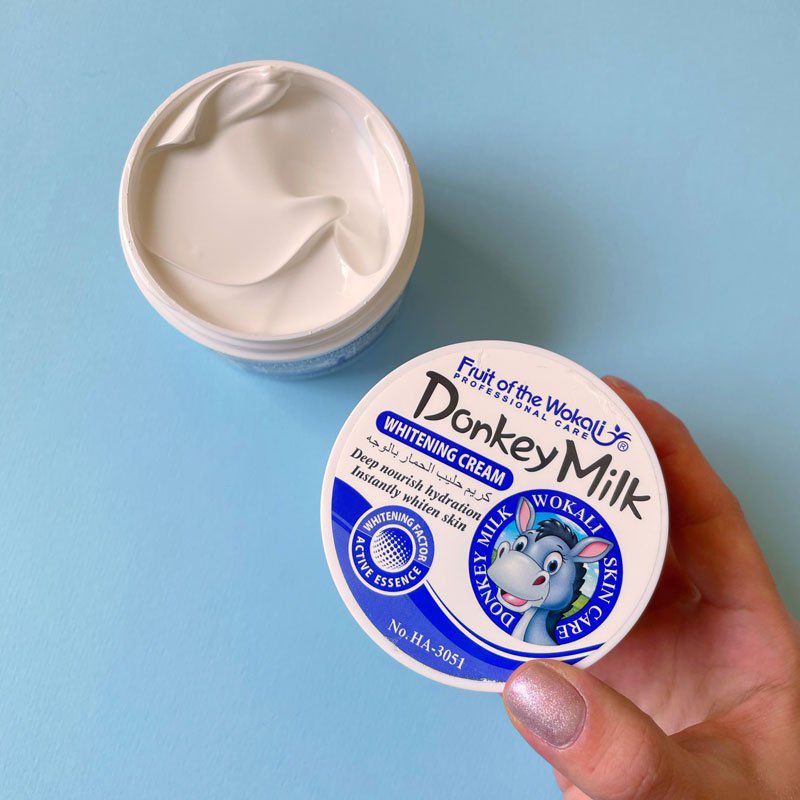 کرم سفیدکننده شیر الاغ