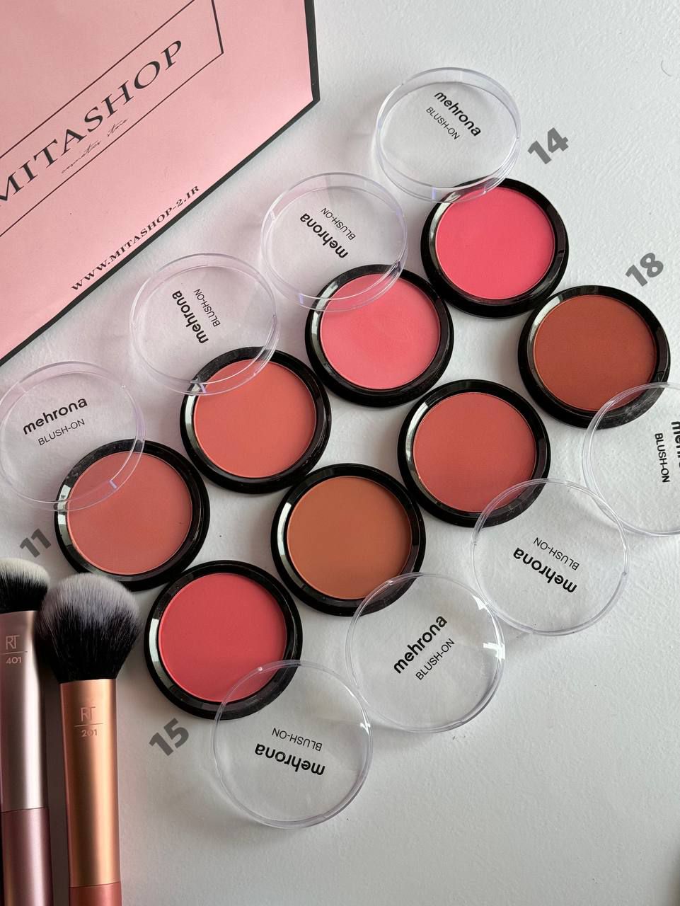 رژگونه پودری مهرونا