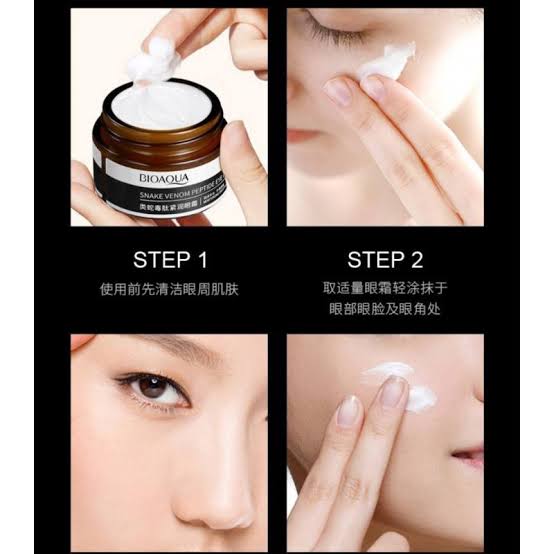 کرم دور چشم سم مار