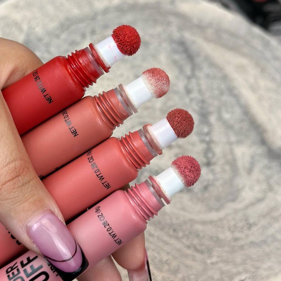 رژلب و رژگونه کوشنی (پددار)