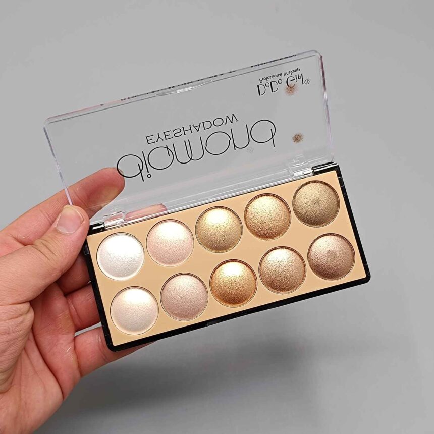 پالت هایلایتر و سایه 10رنگ