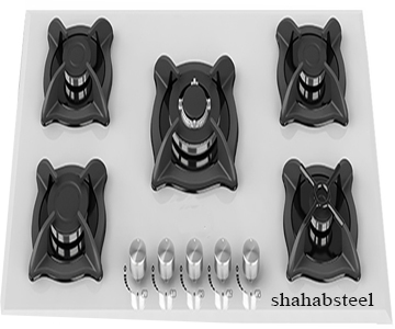 اجاق گاز شیشه ای  سفید مدل G510 W