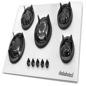 اجاق گاز شیشه ای سفید مدل     G520