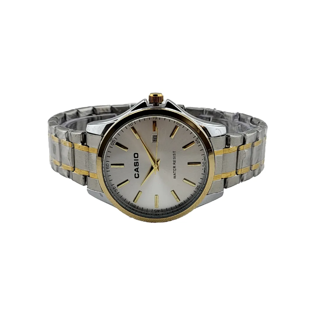 ساعت کاسیو مردانه صفحه نقره ای مدل Casio-2275-G