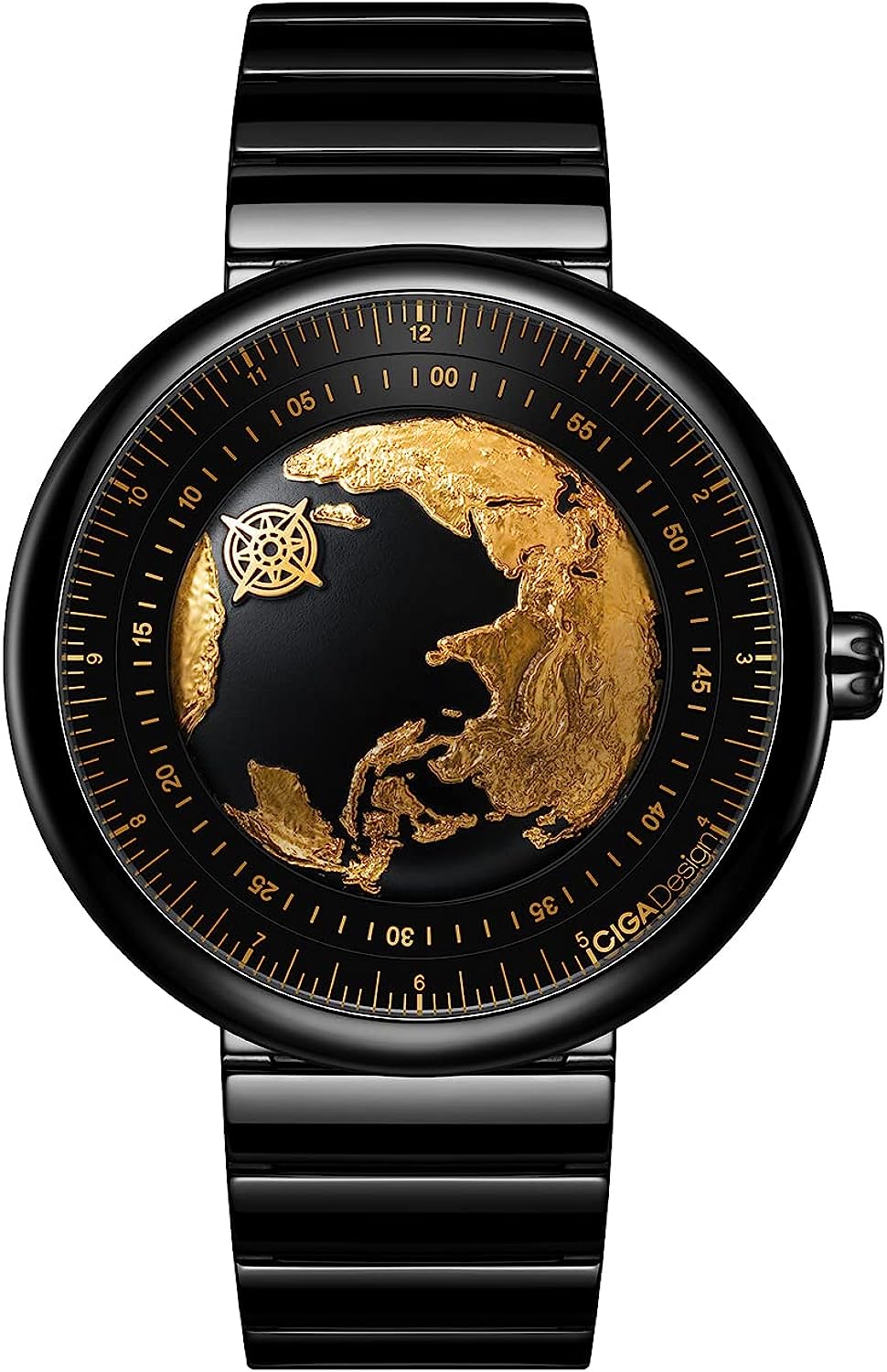 ساعت مچی مکانیکی شیائومی با طلا ۲۴عیار CIGA Design