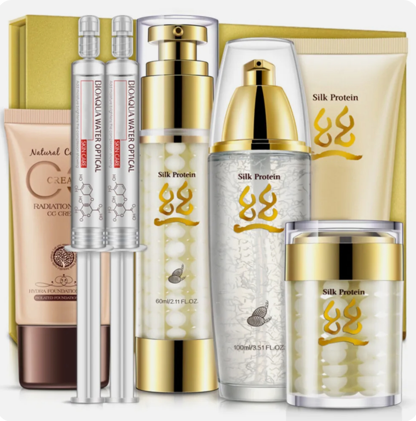 پک مراقبت از پوست ابریشم بیوآکوا