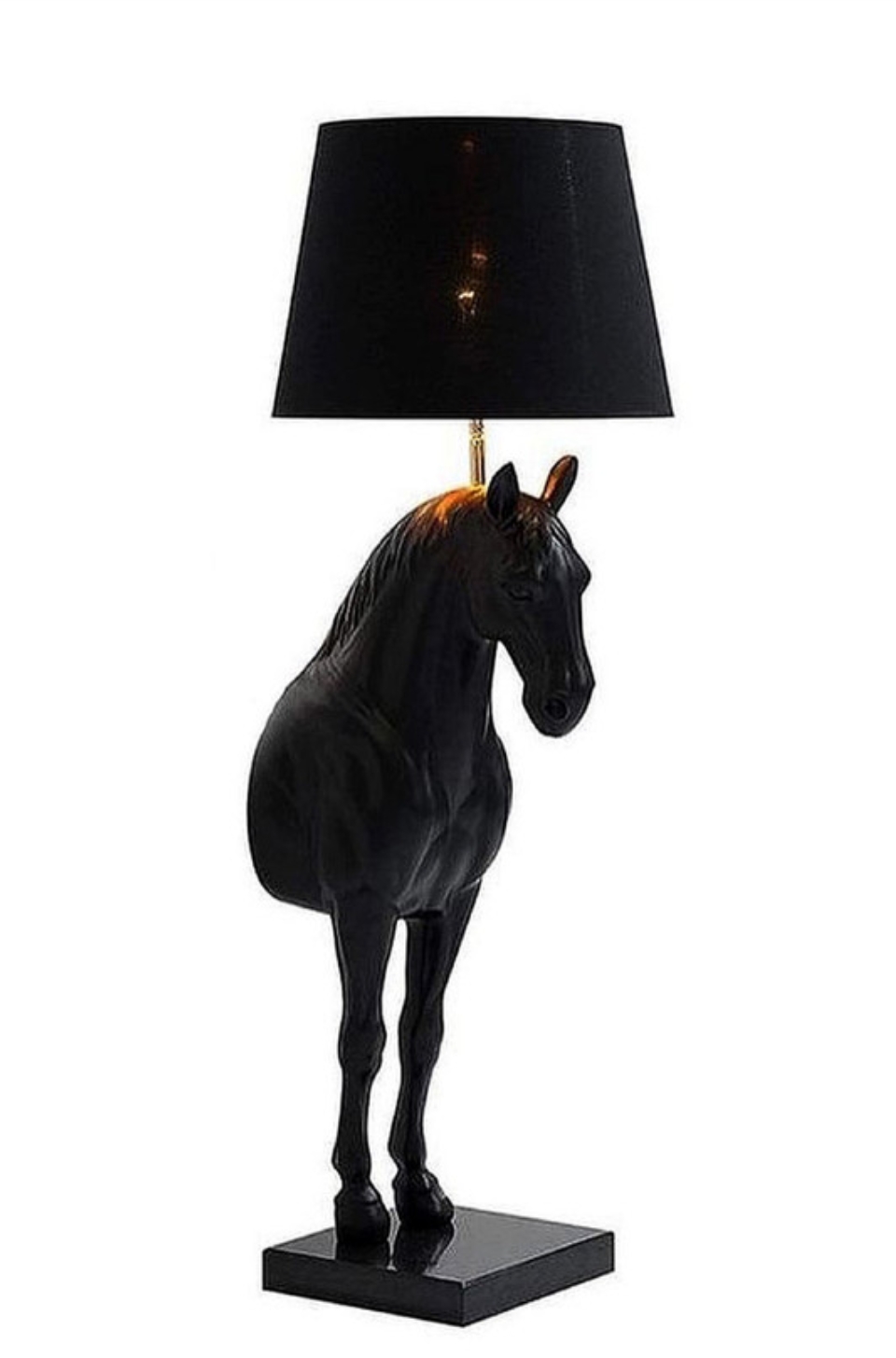 قیمت و فروش آباژور اسب ایستاده دیواری