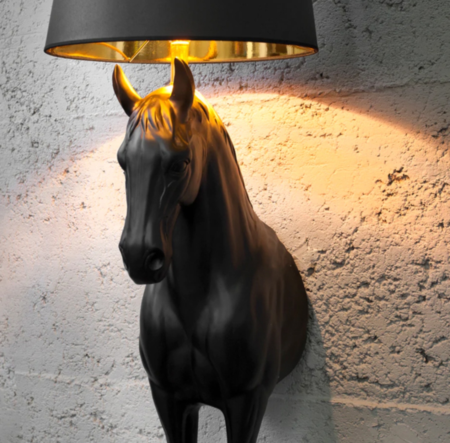 قیمت و فروش آباژور اسب ایستاده دیواری