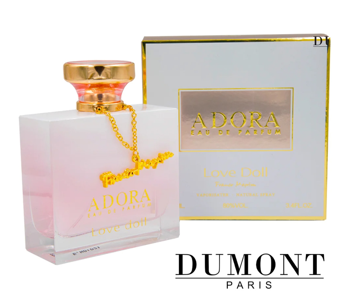 ادکلن اورجینال ادوپرفیوم زنانه دمونت پاریس آدورا مدل Love Doll