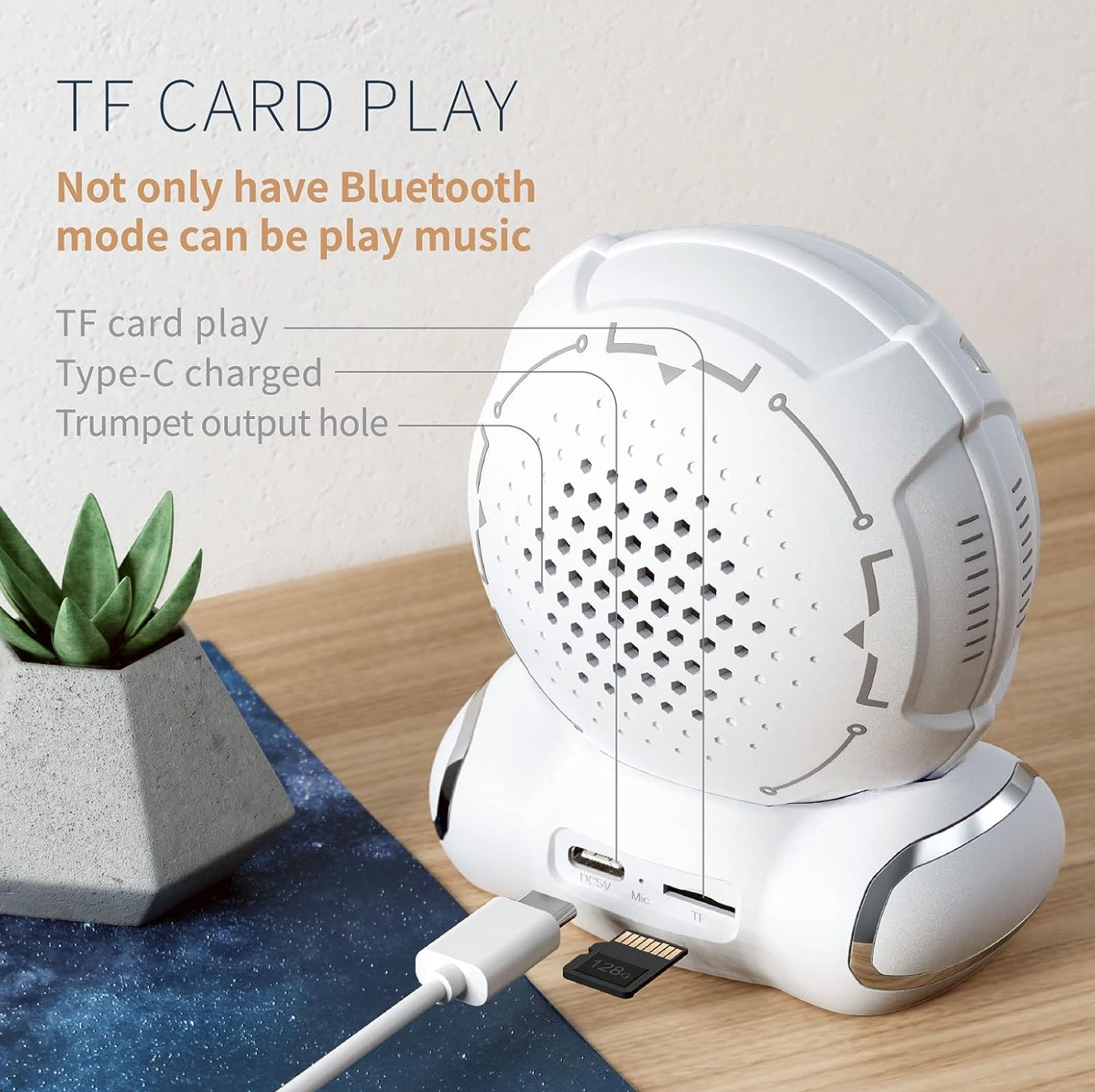 اسپیکر مینی فضانورد بیسیم