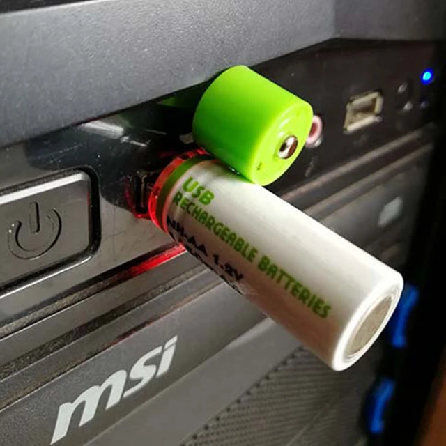 باتری قلمی قابل شارژ با USB