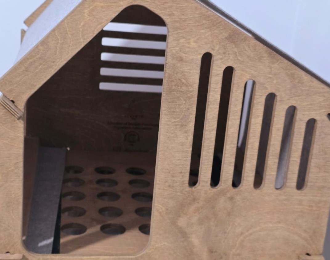 قیمت و فروش باکس خواب چوبی گربه و سگ CHUCAT