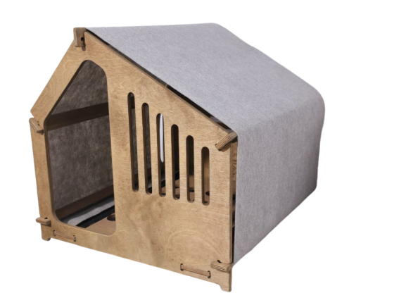 قیمت و فروش باکس خواب چوبی گربه و سگ CHUCAT