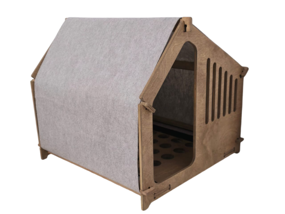 قیمت و فروش باکس خواب چوبی گربه و سگ CHUCAT