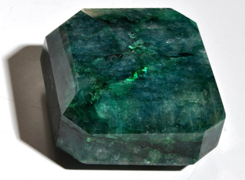 قیمت و فروش جواهر زمرد طبیعی تراش خورده بهمراه شناسنامه