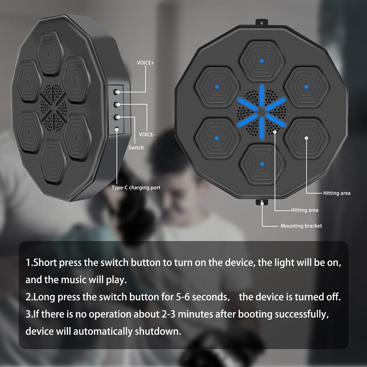 دستگاه هوشمند بوکس موزیکال دیواری