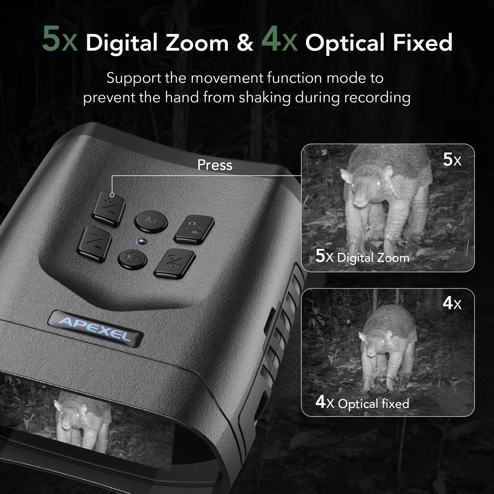 قیمت و فروش دوربین دید در شب مجهز به زوم دیجیتال