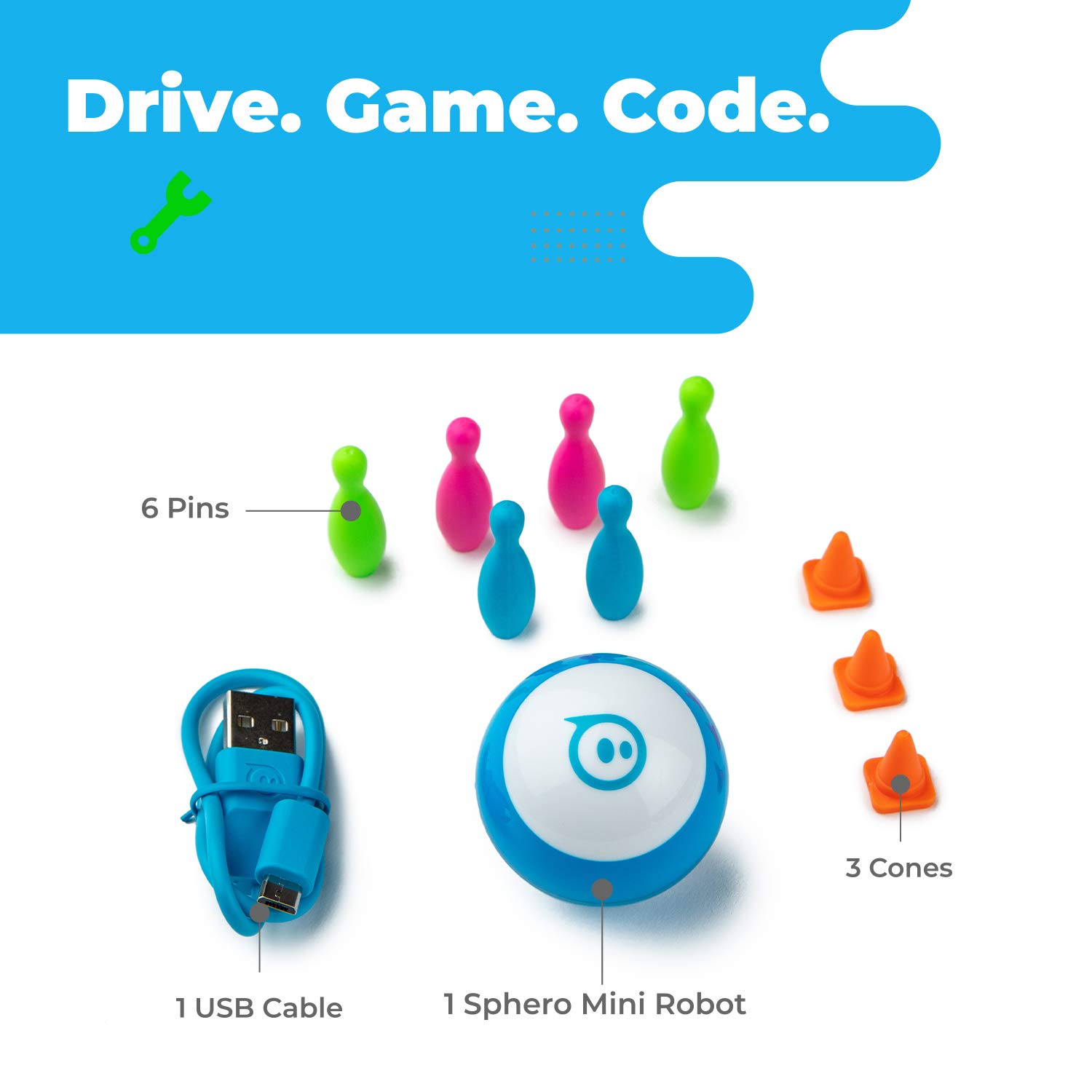 ربات توپی قابل برنامه ریزی Sphero Mini