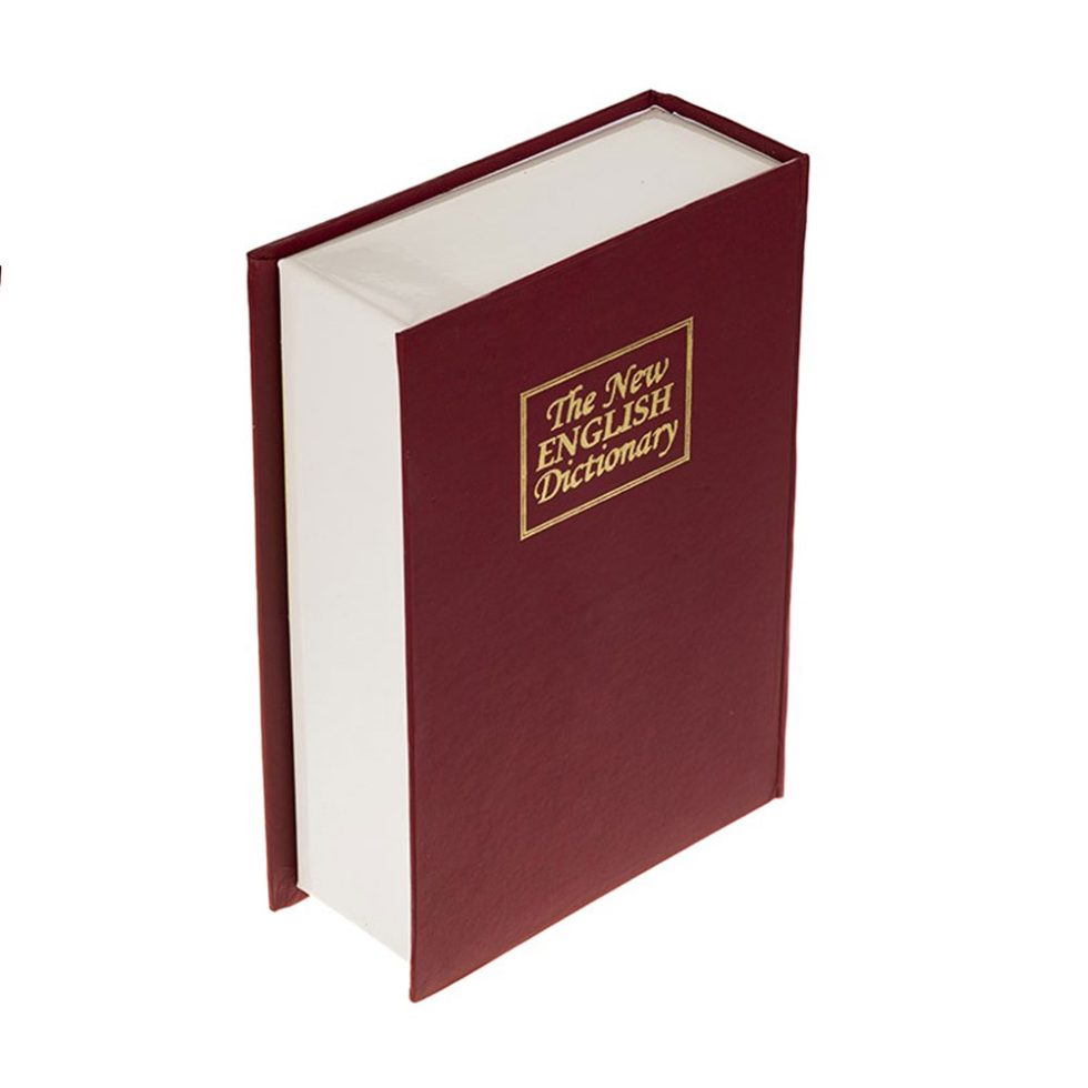 سیف باکس کتابی طرح دیکشنری