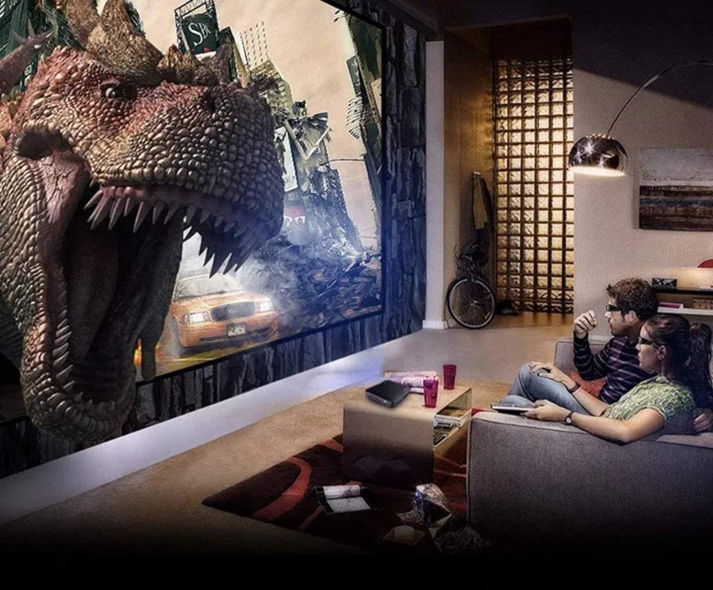 قیمت و فروش عینک سه بعدی شارژی BYINTEK مدل ۱۸۰۰