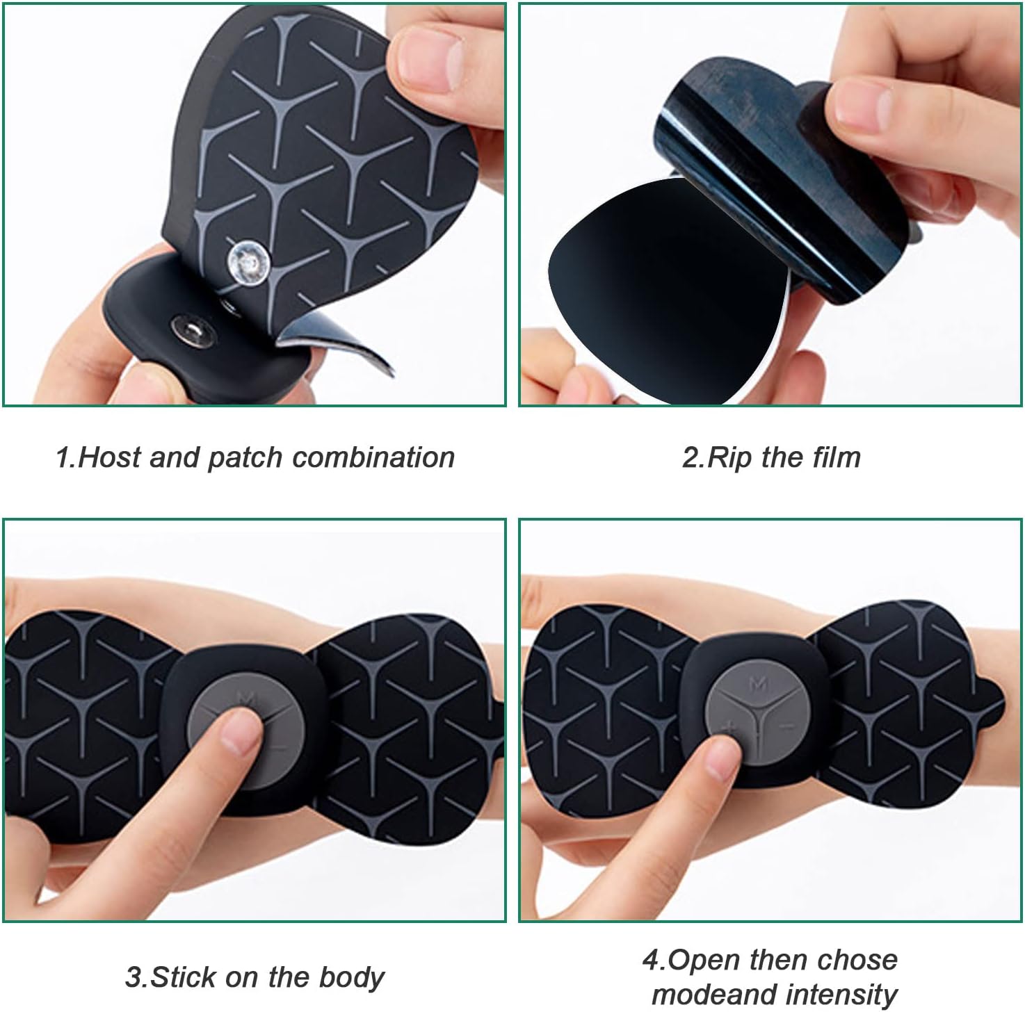 قیمت و فروش ماساژور پروانه ای چندمنظوره و چسب مخصوص EMS