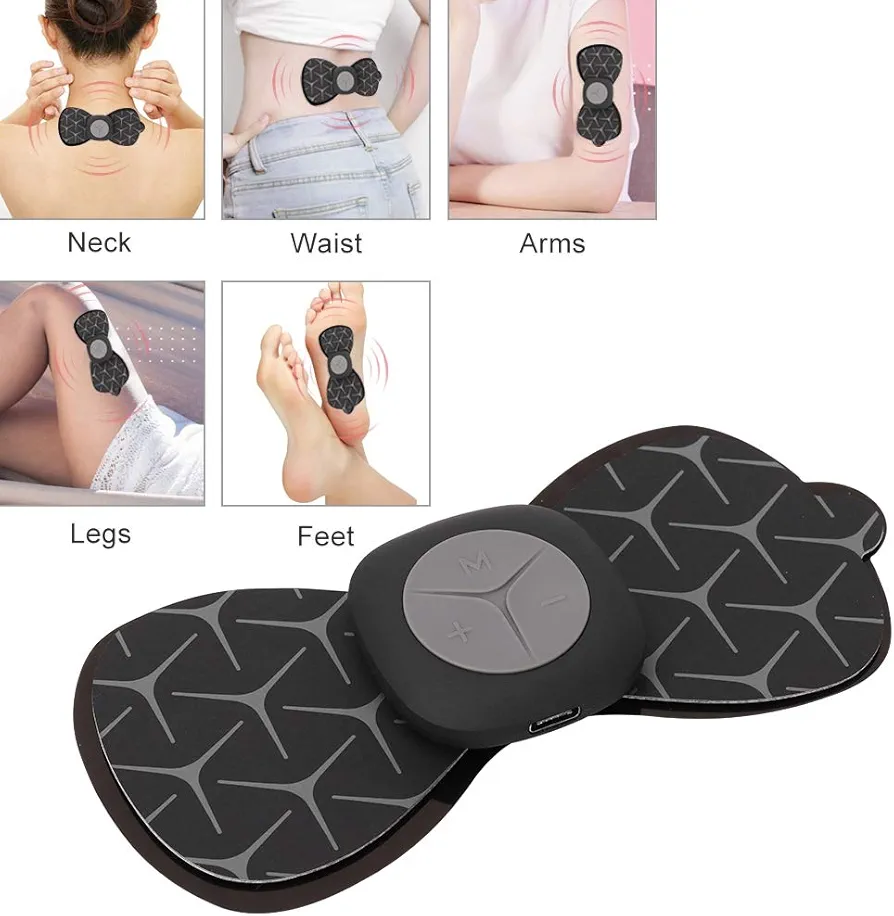 قیمت و فروش ماساژور پروانه ای چندمنظوره و چسب مخصوص EMS