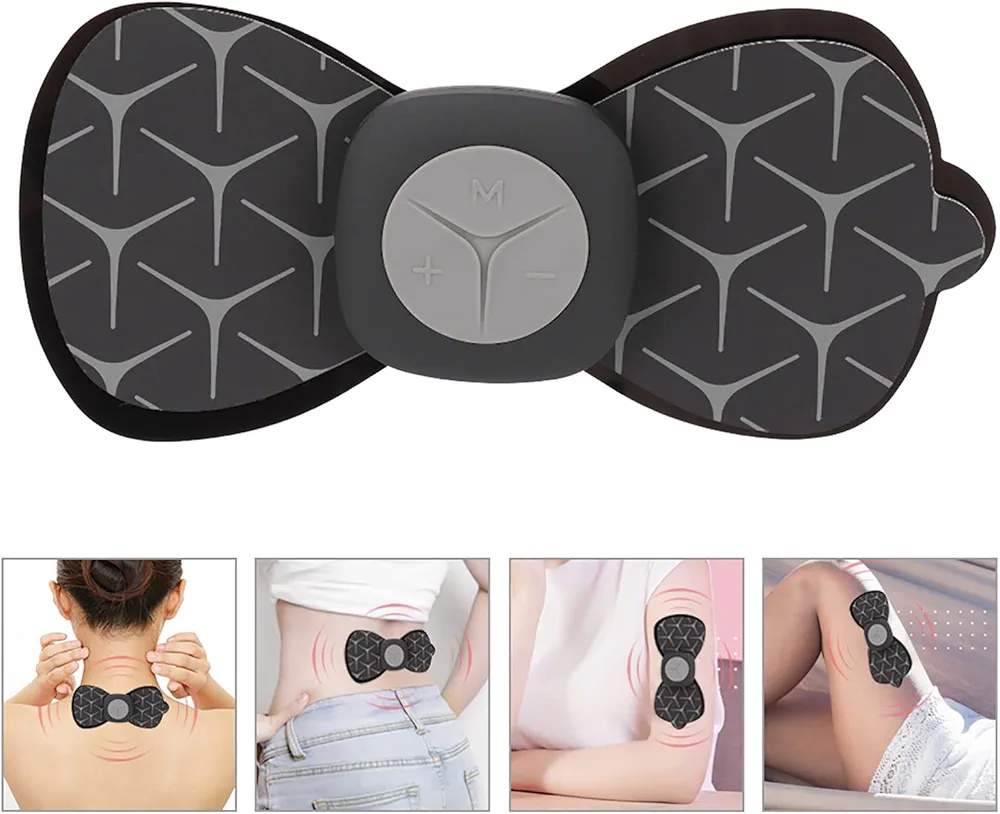 قیمت و فروش ماساژور پروانه ای چندمنظوره و چسب مخصوص EMS