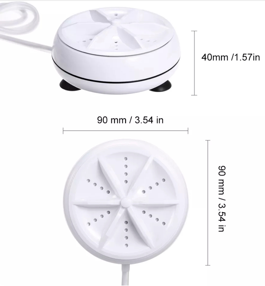 قیمت و خرید مینی لباسشویی سفری اولتراسونیک