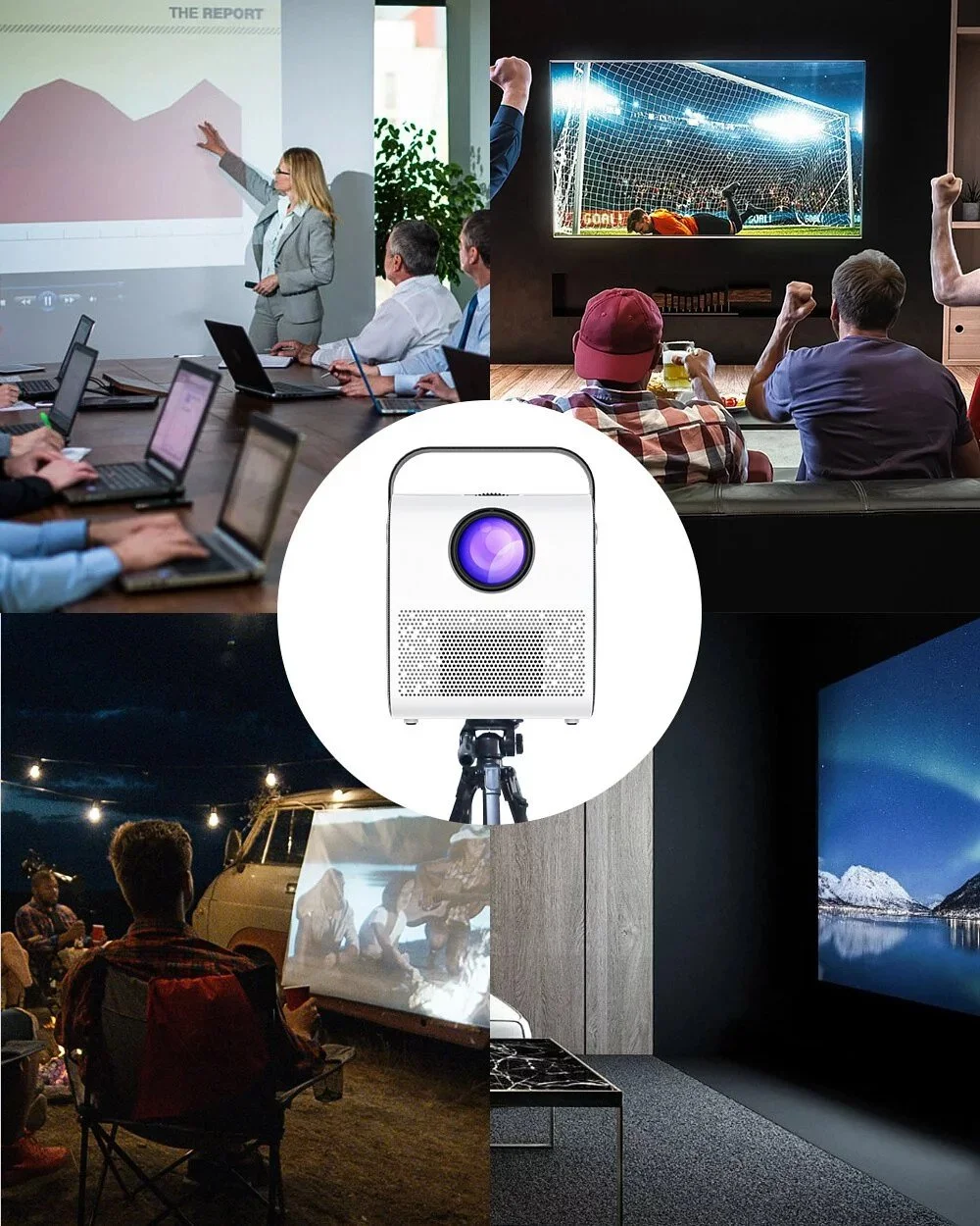 قیمت و فروش ویدئو پروژکتور هوشمند قابل حمل مدل Q3