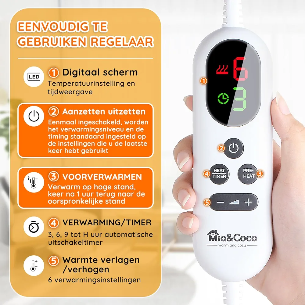 پد گرمکن برقی برای تسکین درد کمر و گردن