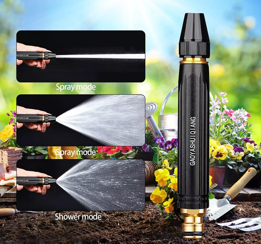 پک کارواش خانگی برنجی GUN