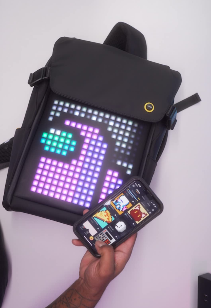 قیمت و فروش کوله پشتی هوشمند بهمراه ریموت کنترل Divoom