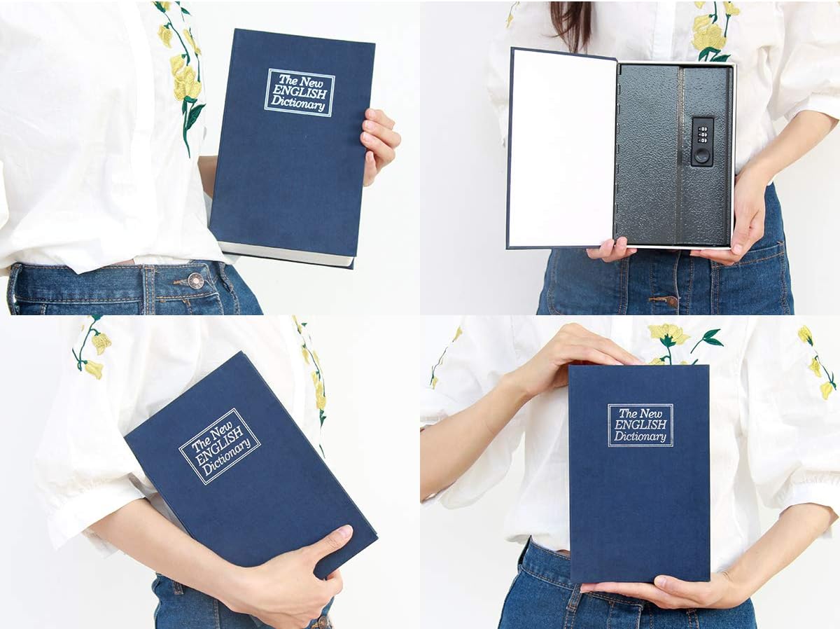 سیف باکس کتابی طرح دیکشنری