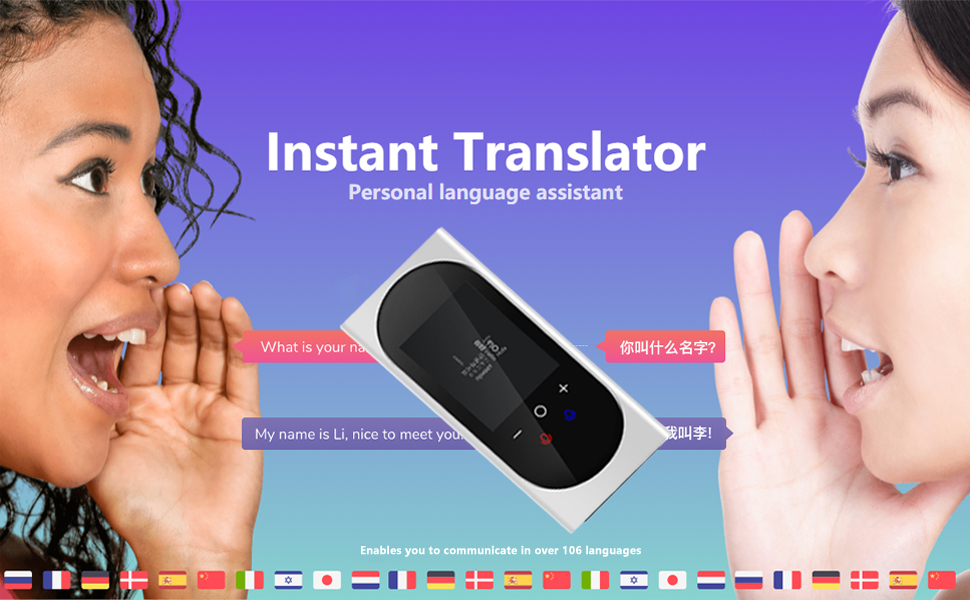 گجت مترجم صوتی و تصویری هوشمند VORMOR