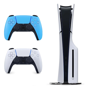 پلی استیشن 5 اسلیم دیسک خور اروپا به همراه دسته اضافه سفید