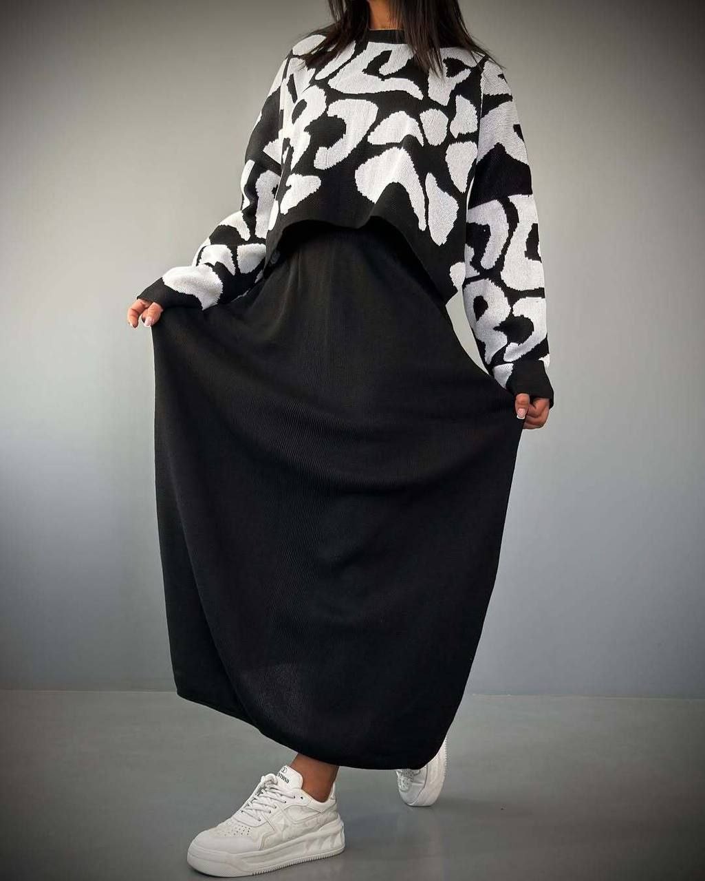 ست دو تیکه بافت