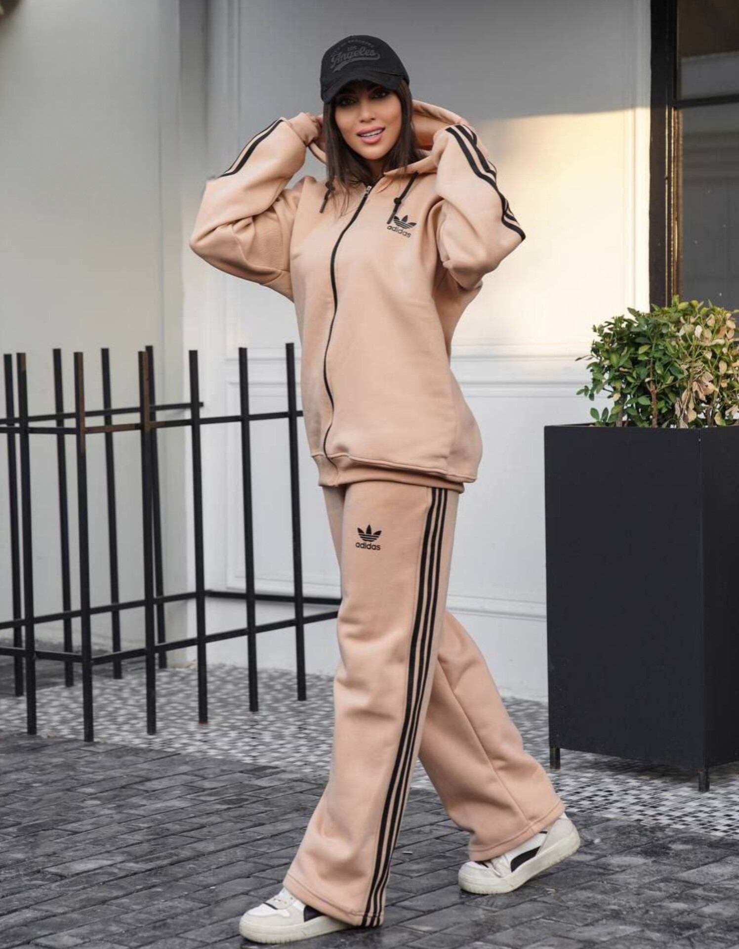 ست سویشرت شلوار فول بگ