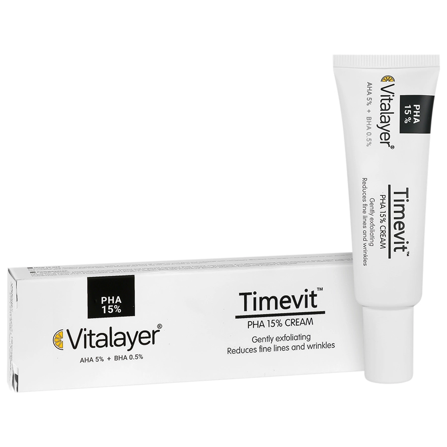 کرم لایه بردار 15 درصد پی اچ آ تایم ویت