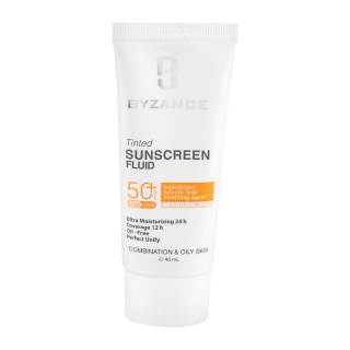 فلوئید ضد آفتاب رنگی SPF50 پوست چرب