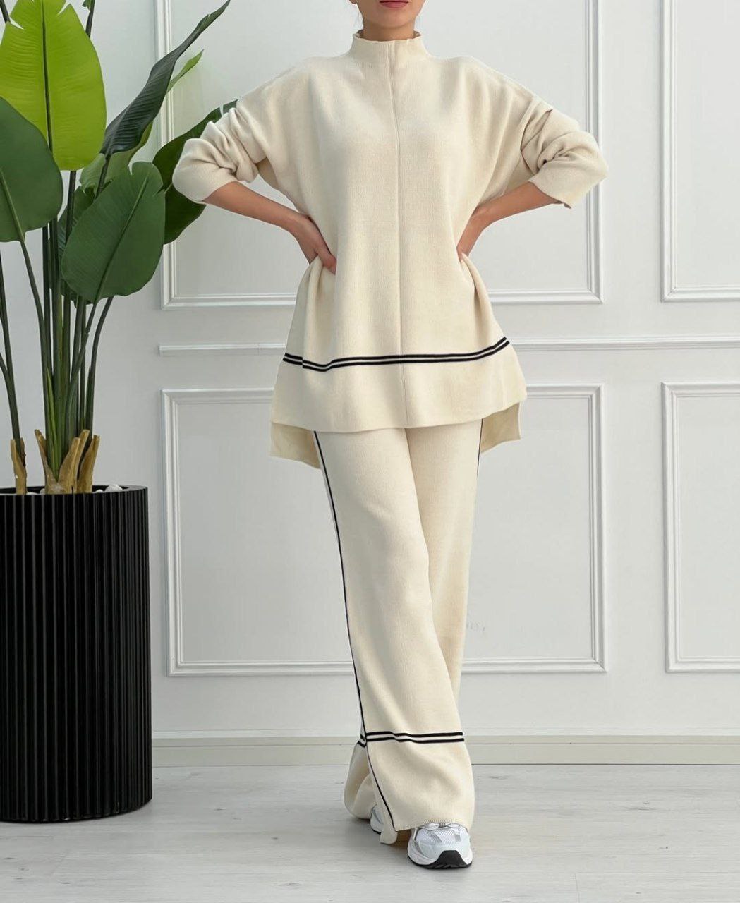 ست پایین خط دار